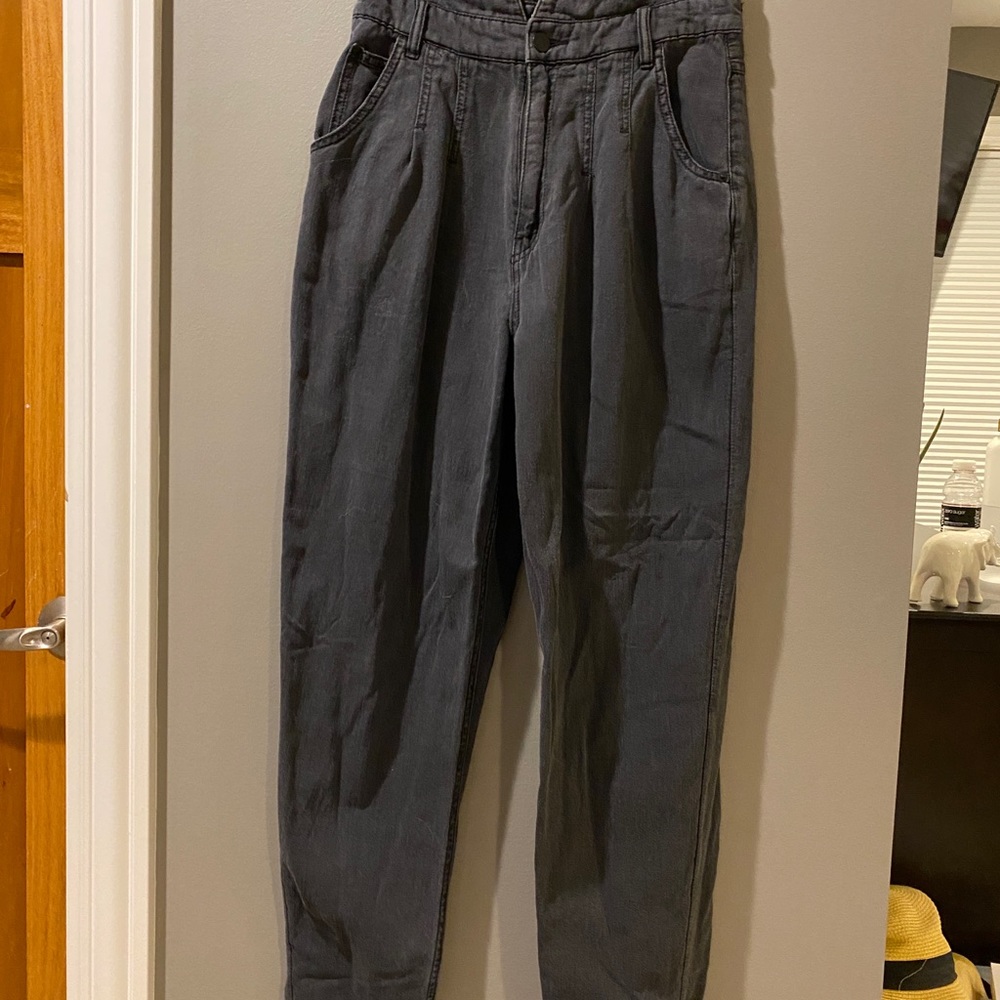 H&M black mom jeans